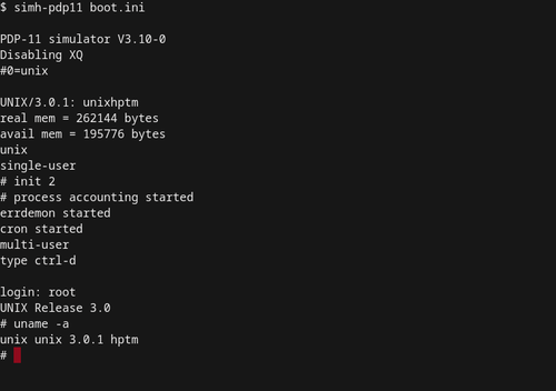 Unix History