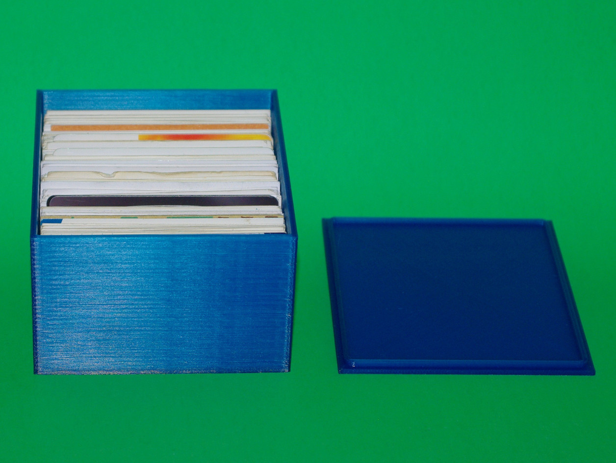 Business Cards And Credit Cards Storage Box