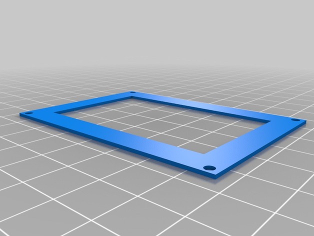ALTERA Cyclone II FPGA Development Board Mounting and Drilling Plates