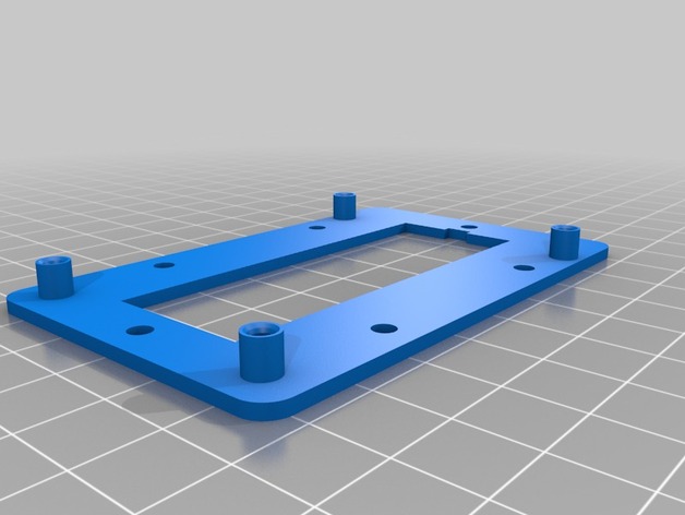 Beaglebone Black Drilling And Mounting Plates