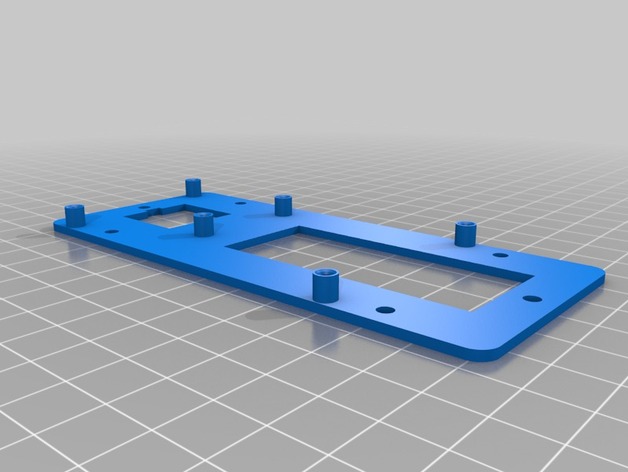 pcDuino V2 Board Drilling And Mounting Plates
