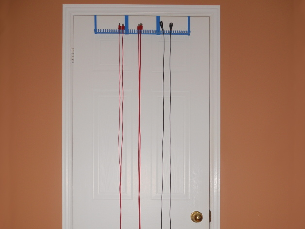 Cable Hanger for Doors