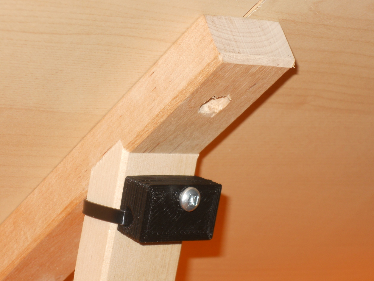 Parametric Screw to Zip Tie Adapter