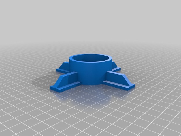 Suspended Glass For Photography - 1-1/4 Inch Pipe Foot