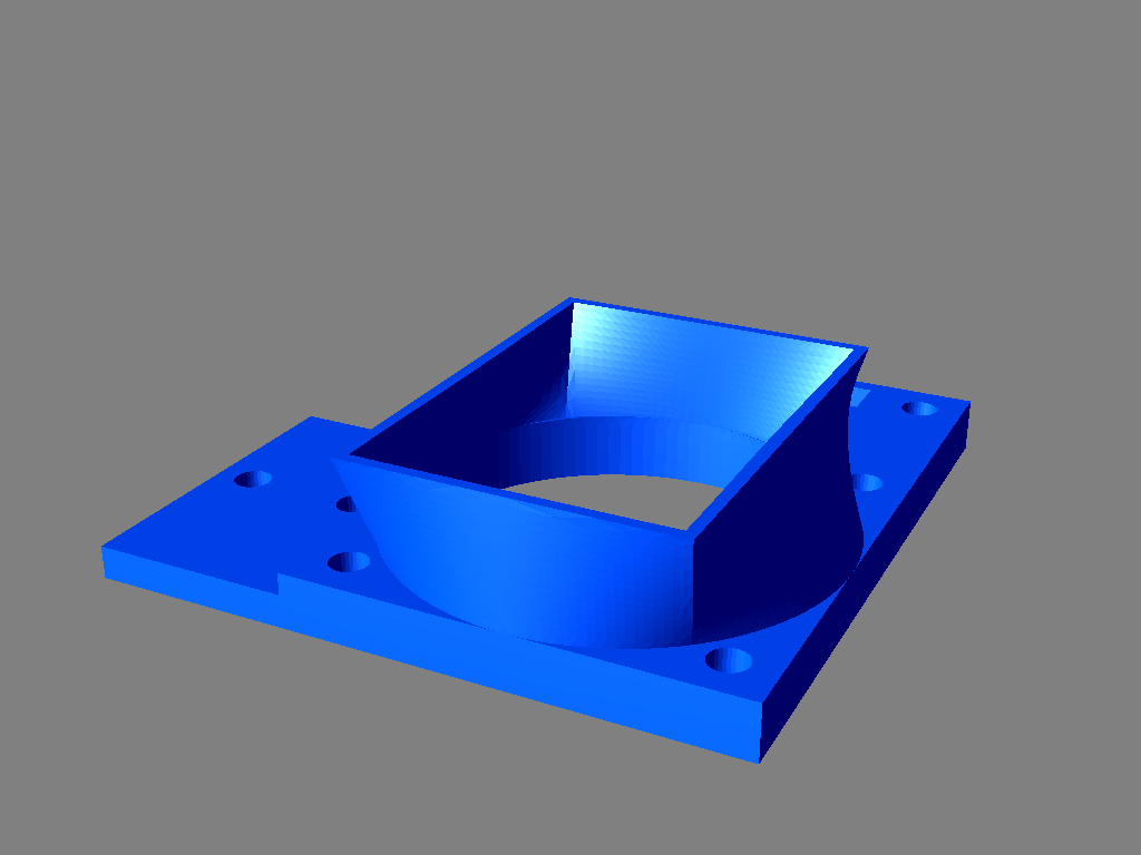Flsun Cube Nozzle Cooling Duct