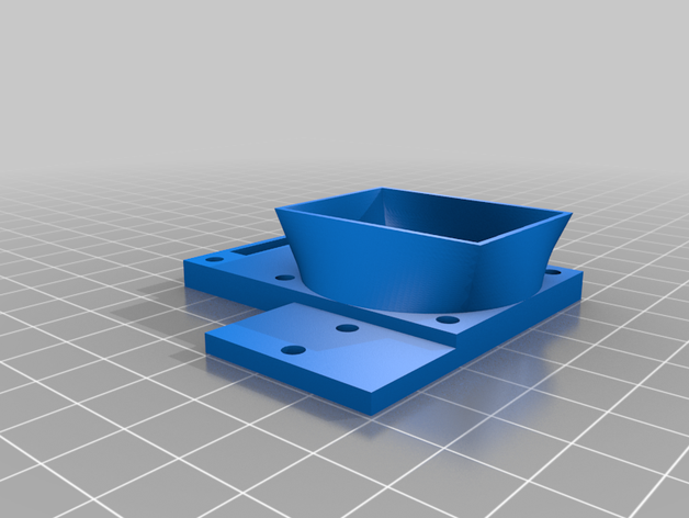 Flsun Cube Nozzle Cooling Duct