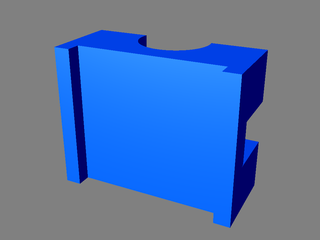 FLSun Cube Bed Cable Strain Relief