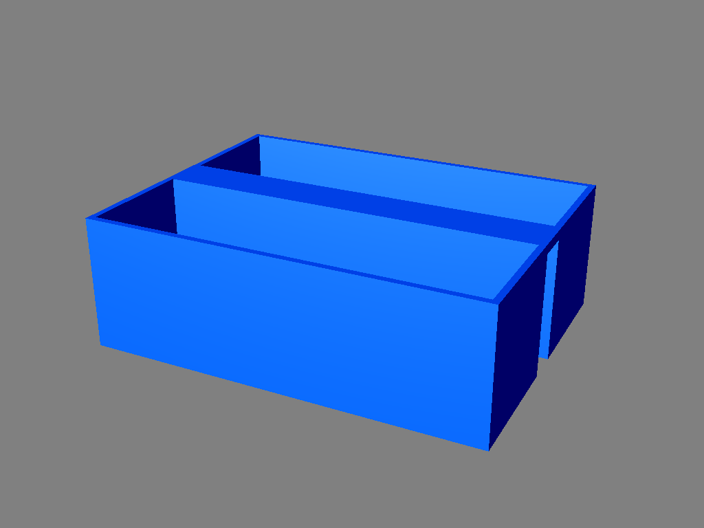 Twin Small Buckets for Ikea Ivar Shelving System
