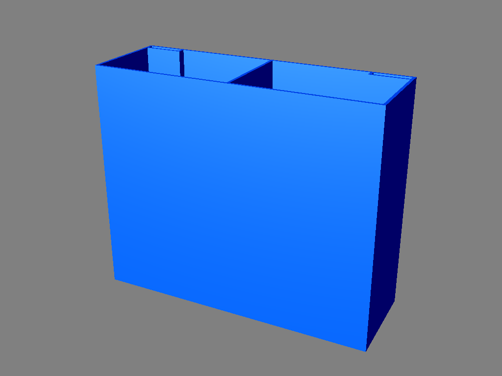 Hanging Buckets for Power Supplies