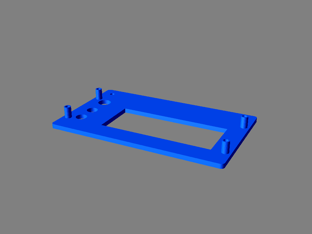 Reprap Discount LCD Holder for 2020 extrusion