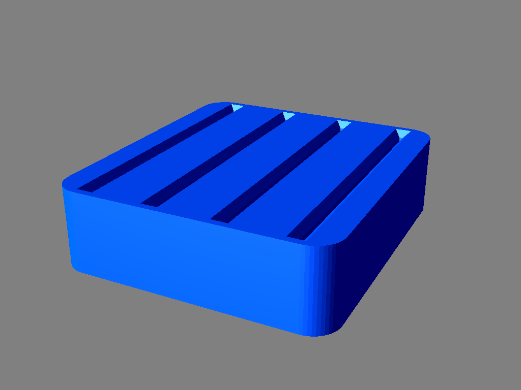 Single Edge Razor Blade Rack