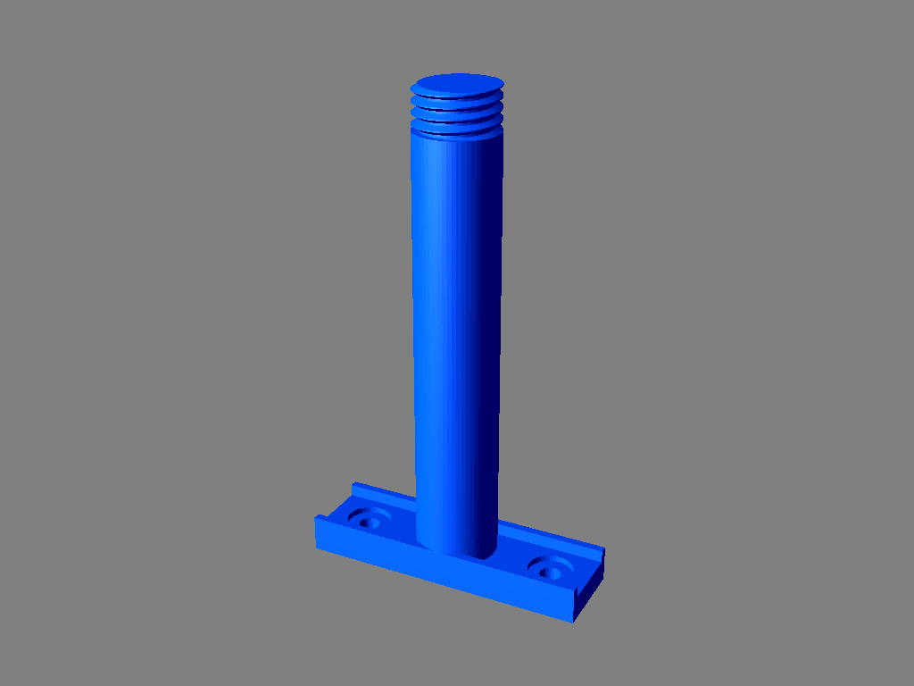 2020 Extrusion Spool Holder