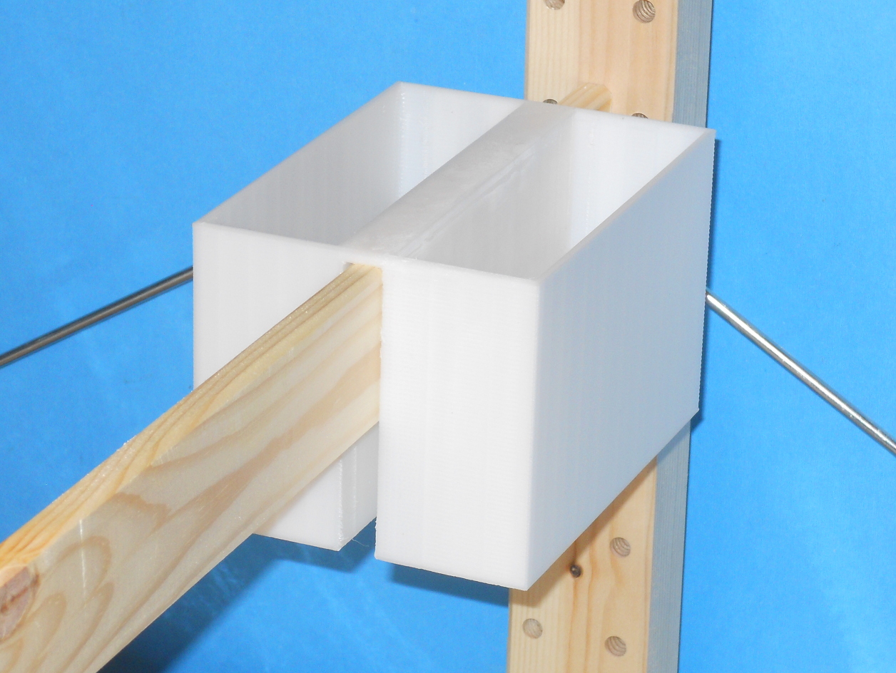 Twin Deep Buckets for Ikea Ivar Shelving System