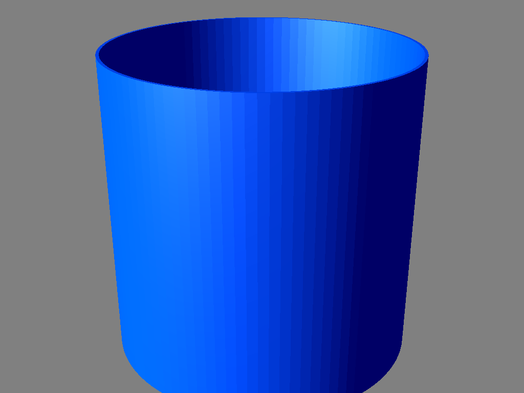 Parametric Round Container