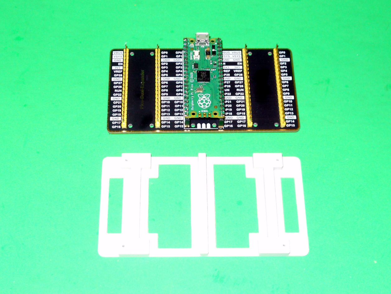 Waveshare Pi Pico Dual Expander Base Plate