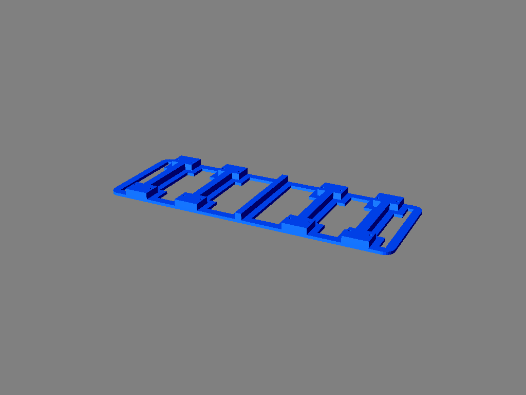 Waveshare Pi Pico Quad Expander Base Plate