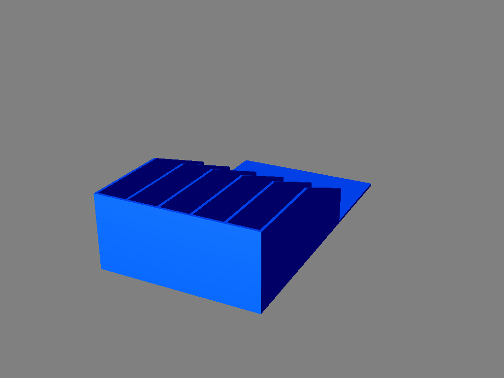 Parametric Tool Vertical Organizer