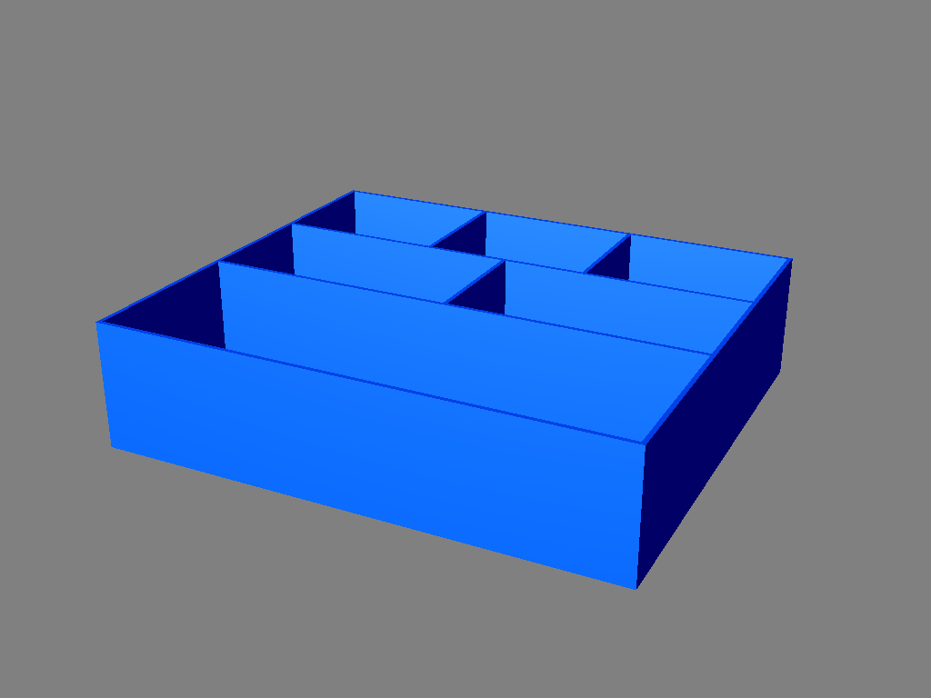 Parametric Small Part Trays