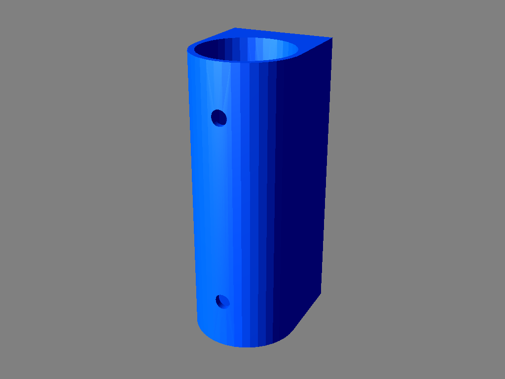 Small flashlight holder
