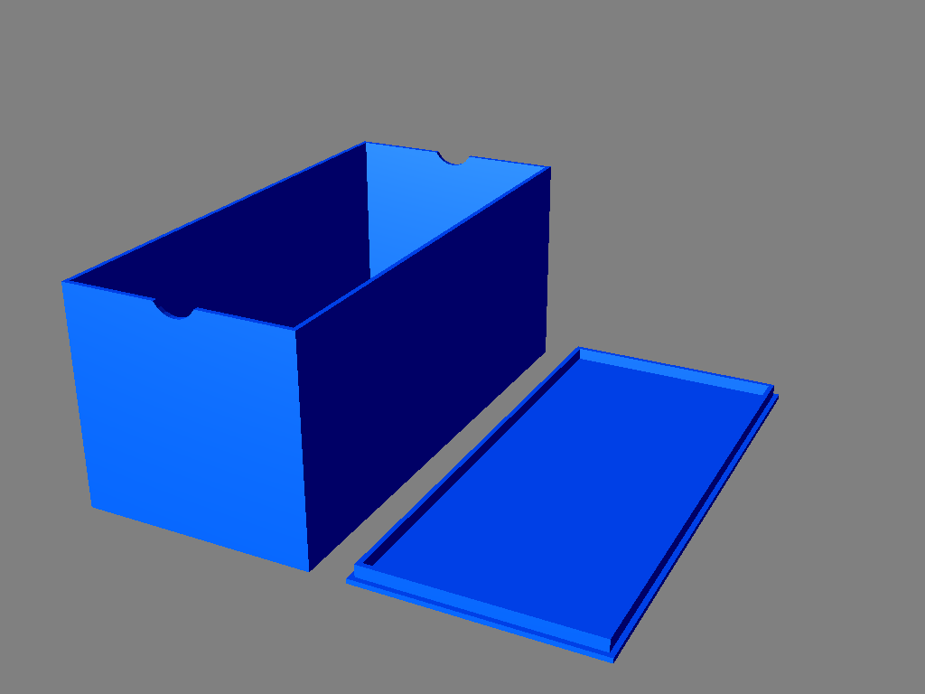 Parametric Box With Flush Cover