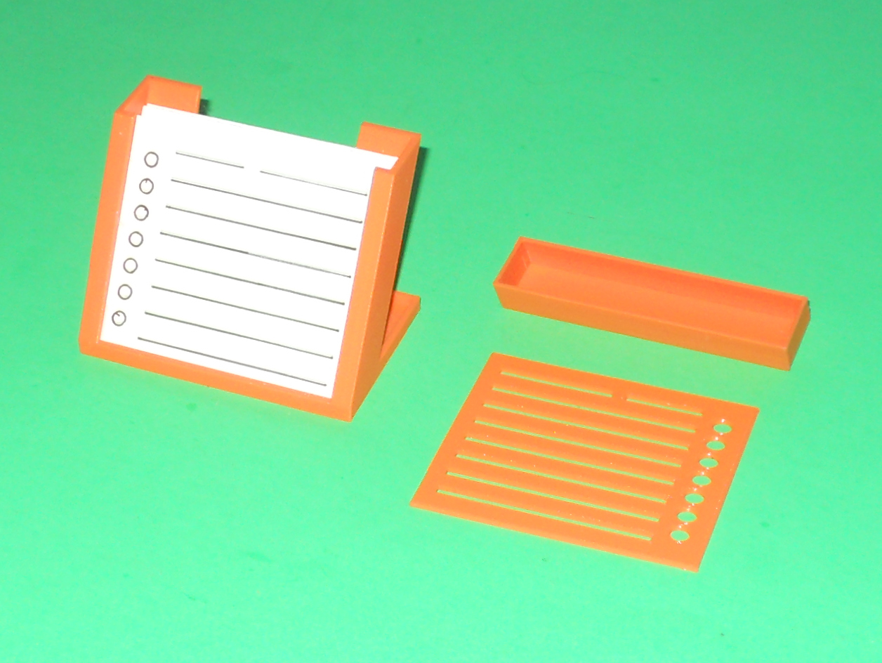 Half Index Card To-do List