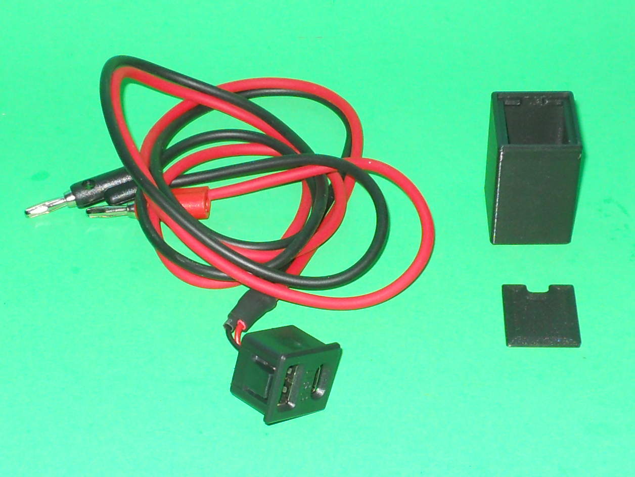 USB Type C and A Power Connector Case