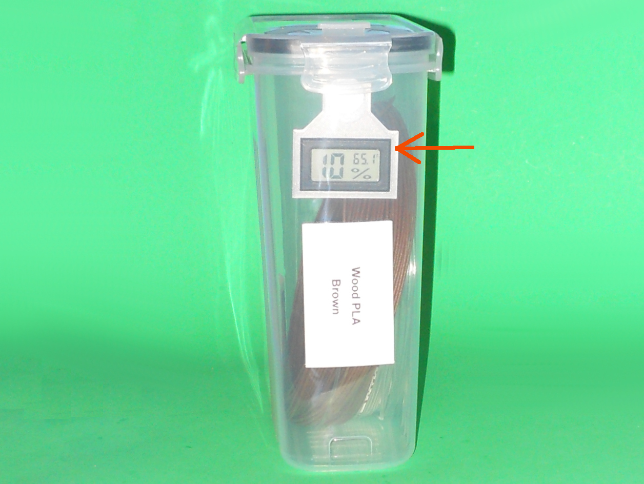 4 Liters Airtight Container Hygrometer Holder