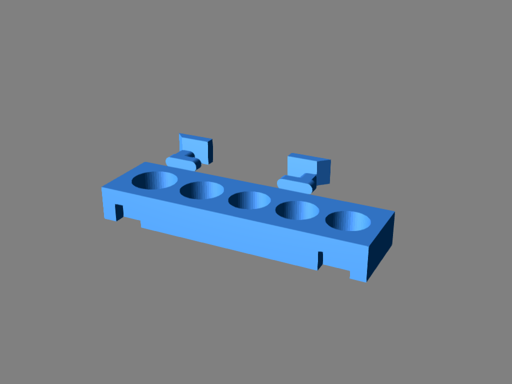 Parametric Ikea Skadis Socket Holder