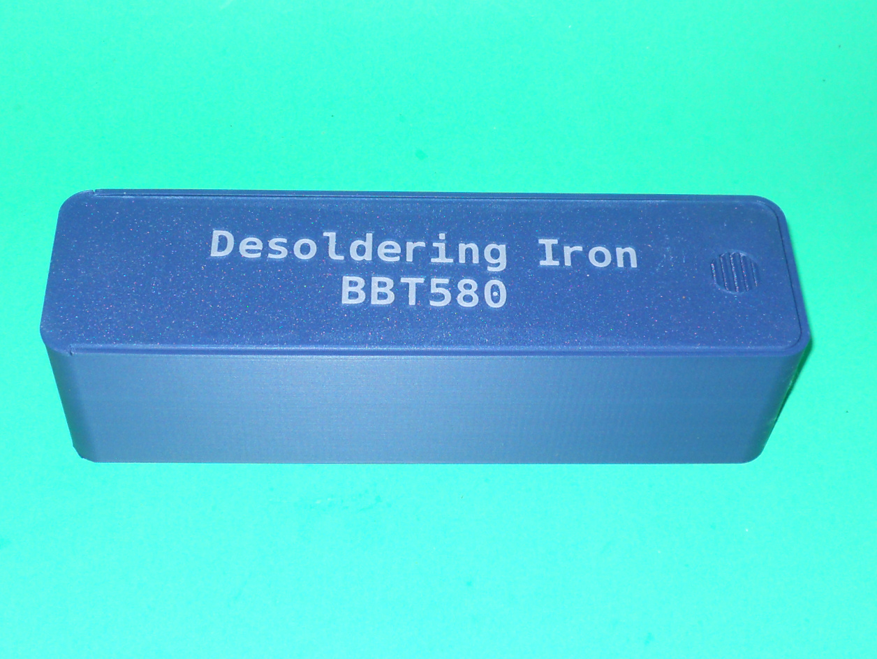 BBT580 De-soldering Iron Box