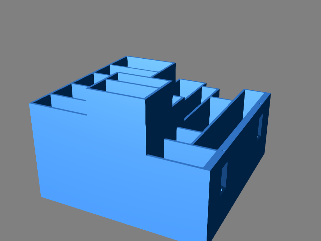 Parametric Modular Bench Organizer V2