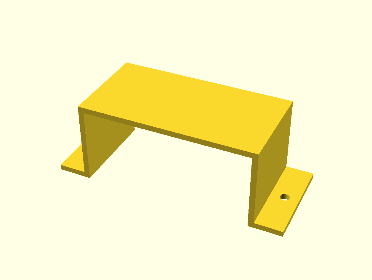 Parametric Bracket with Screw Holes