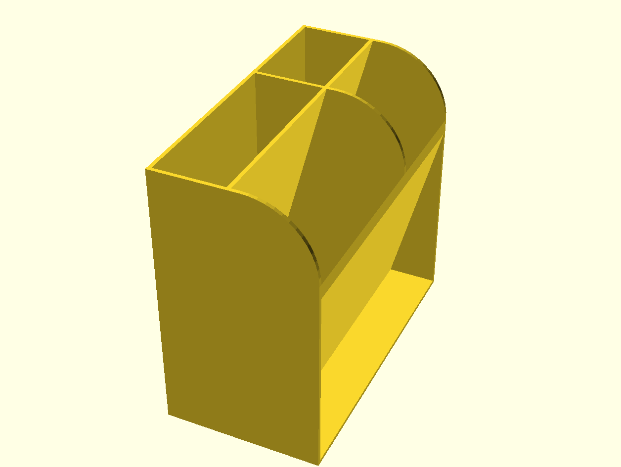 Two Small Desk Organizers for Screen Sides